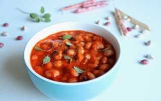 Фасоль в томате — вкусные и простые рецепты приготовления бобовых на зиму