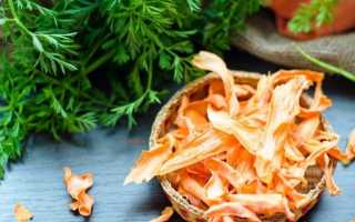 Вяленая морковь или цукаты из моркови в домашних условиях: в духовке и на воздухе