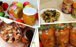 Вкусные баклажаны на зиму: 13 лучших рецептов заготовок из баклажанов