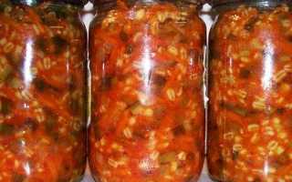 Рецепт салат из перловки с овощами на зиму. Калорийность, химический состав и пищевая ценность.