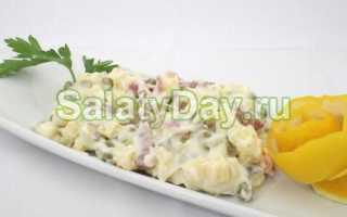 Салат с зеленым горошком консервированным. 9 очень вкусных рецептов