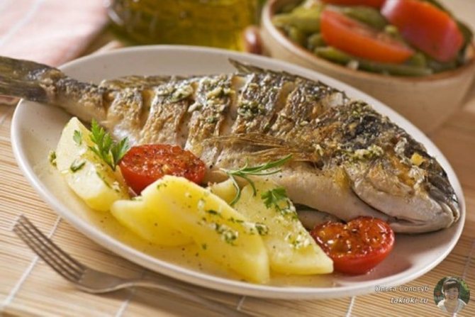 как жарить леща кусками