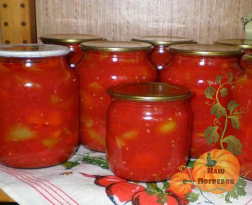Лечо с цветной капустой на зиму - простой пошаговый рецепт