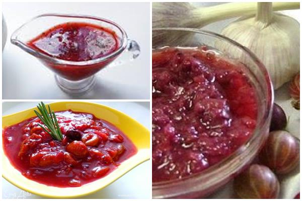 соус к мясу из красного крыжовника