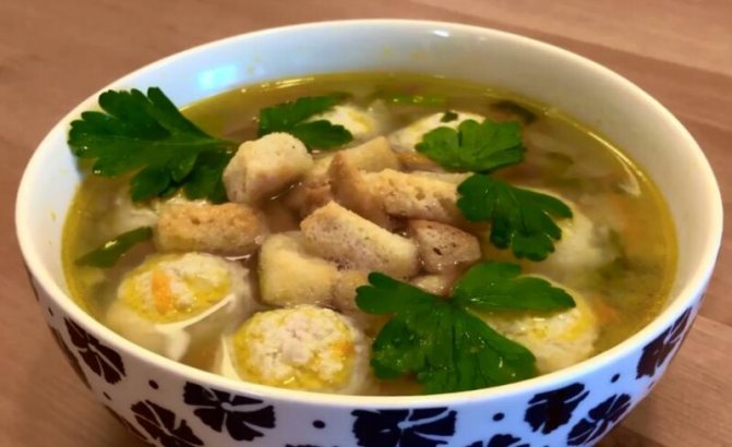 Суп с фрикадельками и вермишелью — самый вкусный рецепт